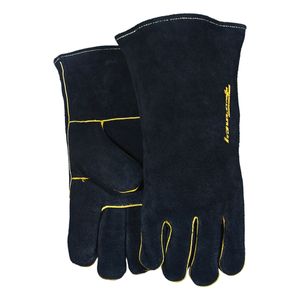 Forney Large Mens Black Welding Glovesimage