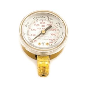 Forney 2 in. 0 to 4,000 PSI High Pressure Oxygen Regulator Gaugeimage