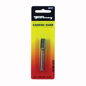 Forney 3/8 in. Cylinder Tungsten Carbide Burrimage