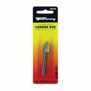 Forney 3/8 in. Tree Radius Tungsten Carbide Burrimage