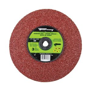 Forney 7 in. 24 Grit Aluminum Oxide Fiber Sanding Discimage