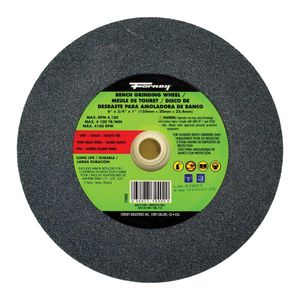 Forney 6 in. x 3/4 in. x 1 in. 80 Grit Bench Grinding Wheelimage