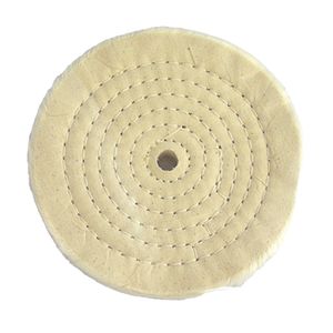 Forney 6 in. x 1/2 in. 55-Ply Cotton Buffing Wheelimage