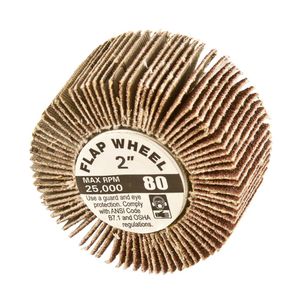 Forney 2 in. x 1 in. 80 Grit Mounted Flap Wheelimage