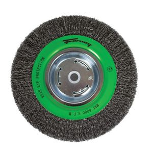 Forney 8 in. Coarse Wire Bench Wheel Brushimage