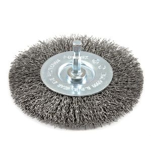 Forney 4 in. Coarse Crimped Wire Wheel Brushimage