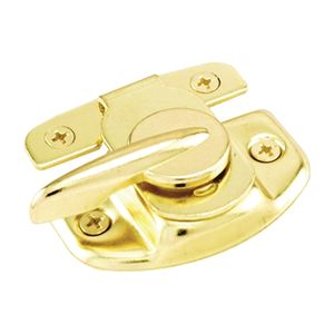 Prime Line Products Brass Window Sash Lock and Keeperimage