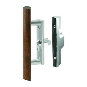 Prime-Line 2-1/8 in. Aluminum and Wood Sliding Door Handleimage