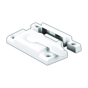 Prime Line Products White Vinyl Window Sash Lockimage