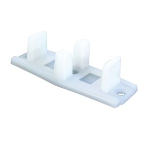Prime-Line 3/4 in. White By-Pass Door Guideimage