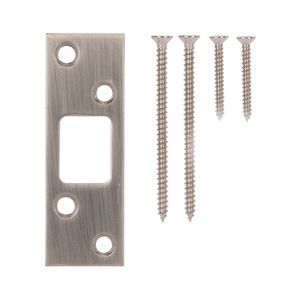 ProSource 1-1/4 in. x 3-5/8 in. Satin Nickel Security Strikeimage