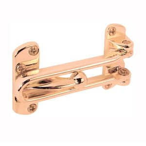 Prime Line Products 3-7/8 in. Brass Swing Bar Door Guardimage