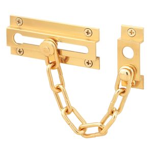 Prime Line Products Solid Brass Chain Door Guardimage