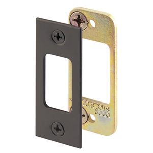 Prime Line Products Bronze Deadbolt Strike Plateimage