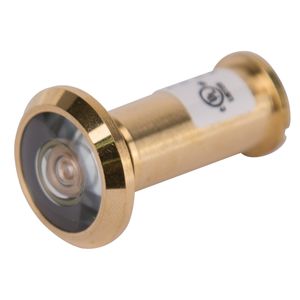 Prosource 200-Degree Wide Angle Brass Door Viewerimage
