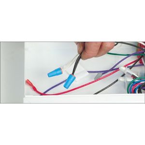 King Innovation Dryconn Aqua/Orange Wire Connector, 6-Packimage