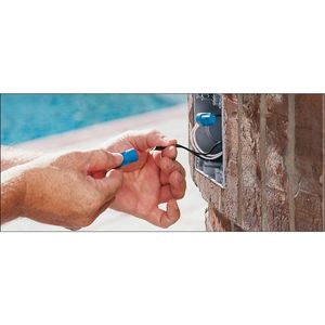 King Innovation Dryconn Aqua and Red Wire Connector, 5-Pieceimage