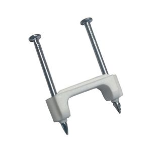 Gardner Bender 1/2 in. Insulated Plastic Cable Staple, 15-Packimage