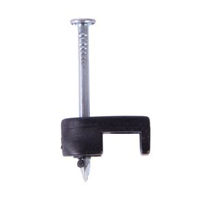 Gardner Bender 7/8 in. Black Plastic Cable Stapleimage