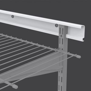 ClosetMaid 80 in. White Epoxy Shelf Hang Trackimage