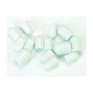 ClosetMaid Classic Style White Plastic Shelf End Capsimage