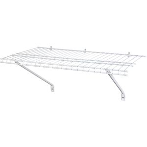 ClosetMaid 3 ft. x 12 in. White Wardrobe Shelf Kitimage