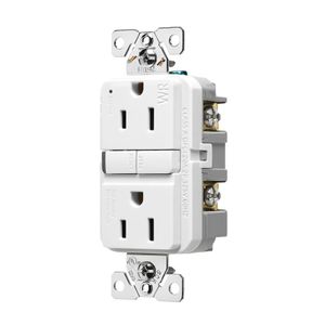 Eaton Wiring 15 AMP. 125 V. Self-Test GFCI Receptacleimage