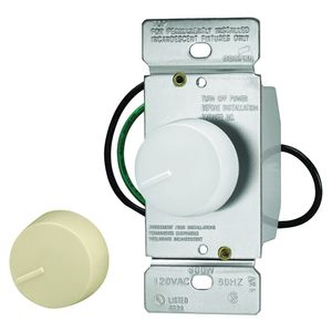 Eaton Wiring 600 W 120 V 3-Way Preset Rotary Dimmerimage