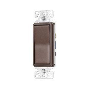 Eaton Wiring 15 Amp 120/277V 3-Way Decorator Rocker Switch, Oil-Rubbed Bronzeimage