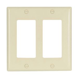 Eaton Wiring 2-Gang Decorative Wallplateimage