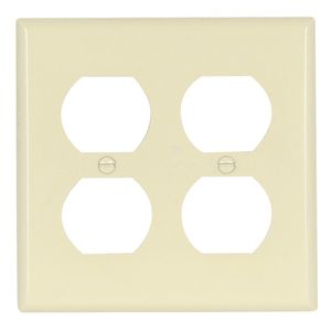 Eaton Wiring 2-Gang Duplex Receptacle Wallplateimage