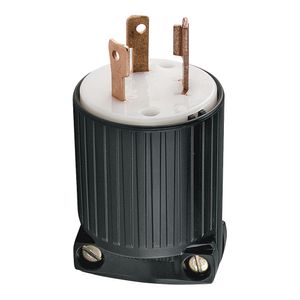 Eaton Wiring 30 Amp 125 Volt Twist Lock Plugimage