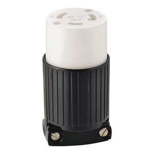 Eaton Wiring 30 Amp 2-Pole 3-Wire Twist Lock Connectorimage