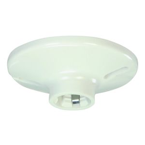 Eaton Wiring 4 in. White Plastic Lampholderimage