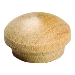 Waddell 3/8 in. Oak Screw Hole Buttonimage