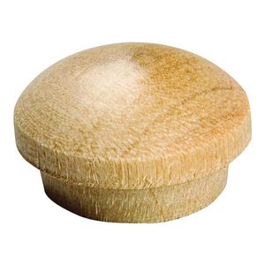 Waddell 1/2 in. Oak Screw Hole Buttonimage