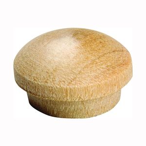 Waddell 1/2 in. Birchwood Screw Hole Buttonimage