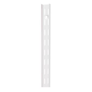 Knape & Vogt 48 in. White Double Track Shelf Standardimage