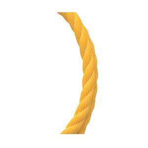Baron Mfg 3/8 in. x 400 ft. Yellow Twisted Polypropylene Ropeimage