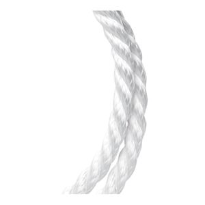 Baron Mfg 1/2 in. x 300 ft. White Solid Braided Nylon/Poly Ropeimage
