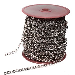 Baron Mfg #90 x 82 ft. Nickel-Plated Twist Link Chainimage