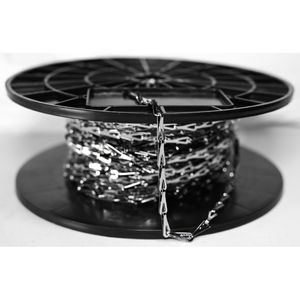 Baron Mfg #2 x 164 ft. Chrome Sash Chainimage