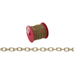 Baron Mfg #19 82 ft. Brass-Plated Steel Oval Chainimage