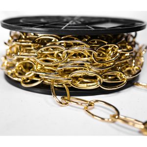 Baron Mfg #10 x 40 ft. Brass Decorator Chainimage