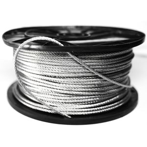 Baron Mfg 1/8 in. x 500 ft. 7 x 7 Galvanized Aircraft Cableimage