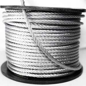 Baron Mfg 1/4 in. x 250 ft. 7 x 19 Galvanized Aircraft Cableimage
