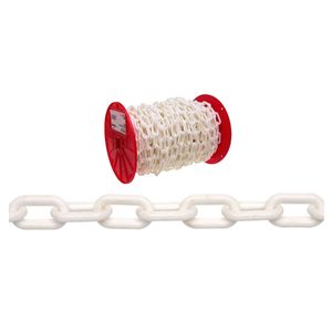 Baron Mfg #8 White Plastic Chain, 60 ft.image