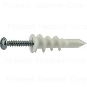 Midwest Fastener No. 6 x 1 in. E-Z Ancor Plastic Anchor Kitimage
