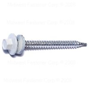Midwest Fastener #10 x 2 in. White Pole Barn Screwsimage