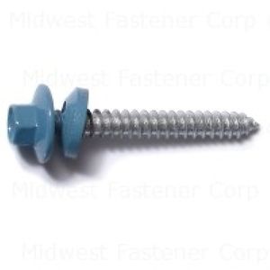 Midwest Fastener #10 x 1-1/2 in. Blue Pole Barn Screws, 84-Packimage
